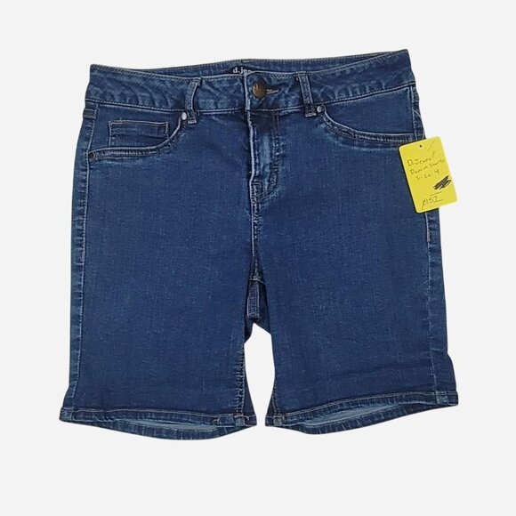 d. jeans Pants - D.J. Denim Classic High-Waisted Jean Shorts | 5-Pocket